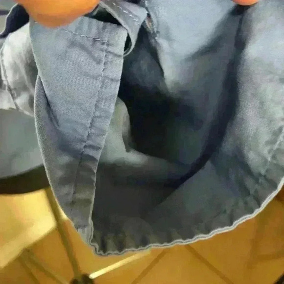 VTG Moda International for Victoria Secret French Blue button down Women M - Picture 5 of 10